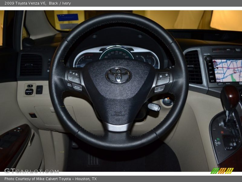 Black / Ivory 2009 Toyota Venza V6