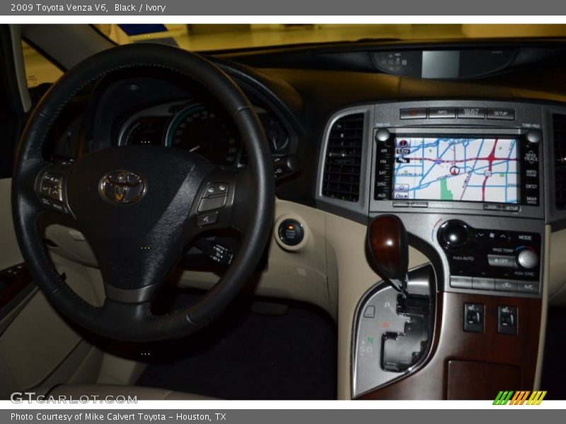Black / Ivory 2009 Toyota Venza V6