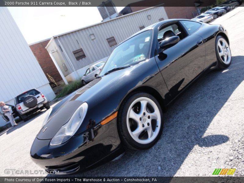 Black / Black 2000 Porsche 911 Carrera Coupe