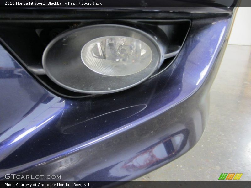 Blackberry Pearl / Sport Black 2010 Honda Fit Sport