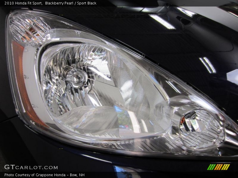 Blackberry Pearl / Sport Black 2010 Honda Fit Sport