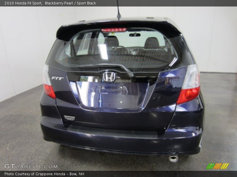  2010 Fit Sport Blackberry Pearl