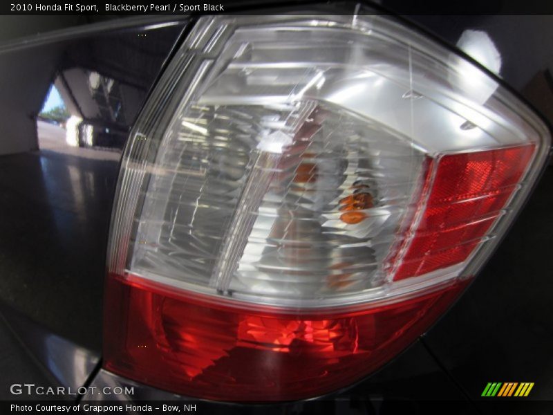 Blackberry Pearl / Sport Black 2010 Honda Fit Sport