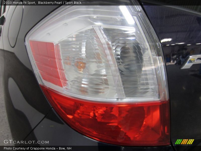 Blackberry Pearl / Sport Black 2010 Honda Fit Sport