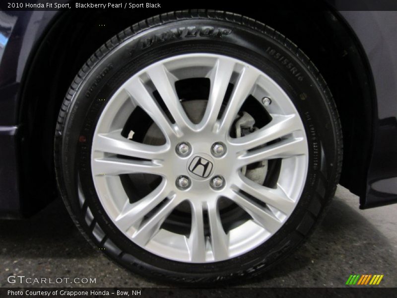 Blackberry Pearl / Sport Black 2010 Honda Fit Sport