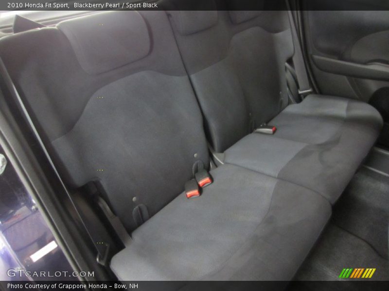  2010 Fit Sport Sport Black Interior