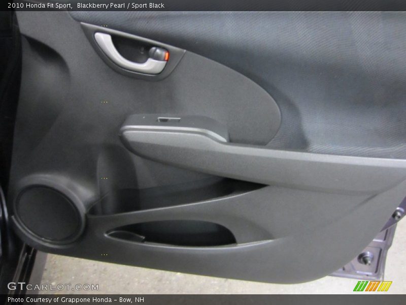 Blackberry Pearl / Sport Black 2010 Honda Fit Sport