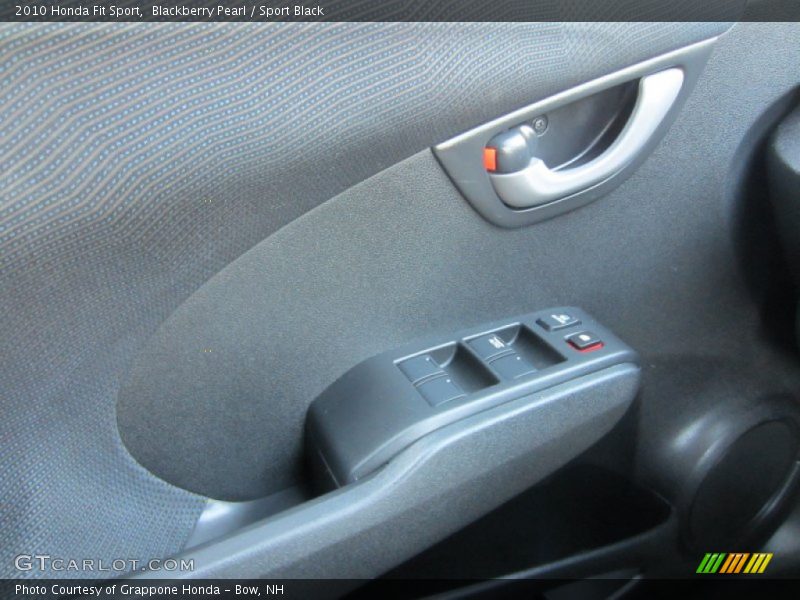 Blackberry Pearl / Sport Black 2010 Honda Fit Sport