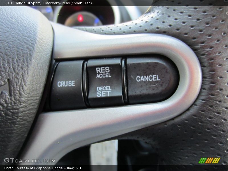 Controls of 2010 Fit Sport