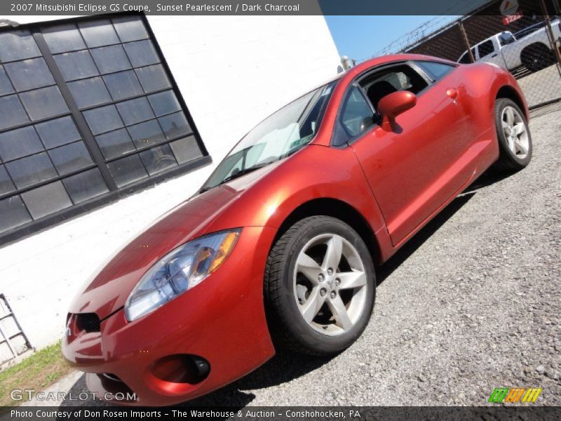 Sunset Pearlescent / Dark Charcoal 2007 Mitsubishi Eclipse GS Coupe