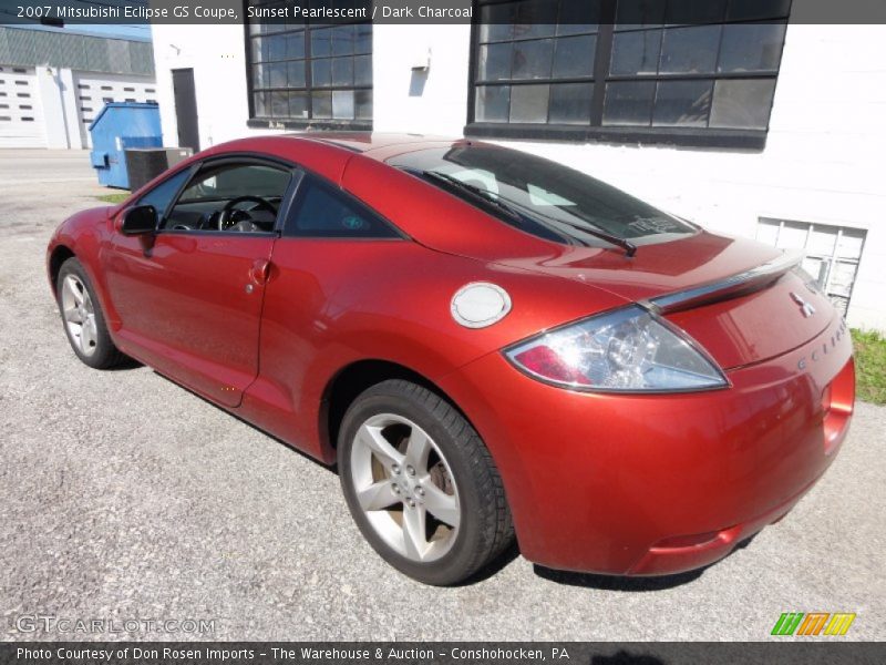 Sunset Pearlescent / Dark Charcoal 2007 Mitsubishi Eclipse GS Coupe
