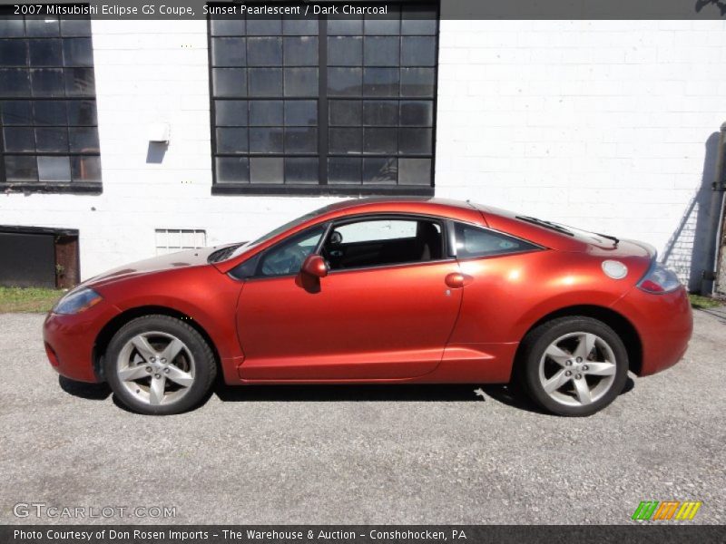 Sunset Pearlescent / Dark Charcoal 2007 Mitsubishi Eclipse GS Coupe