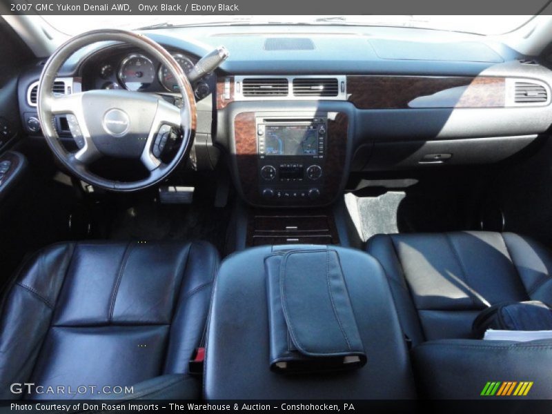 Onyx Black / Ebony Black 2007 GMC Yukon Denali AWD