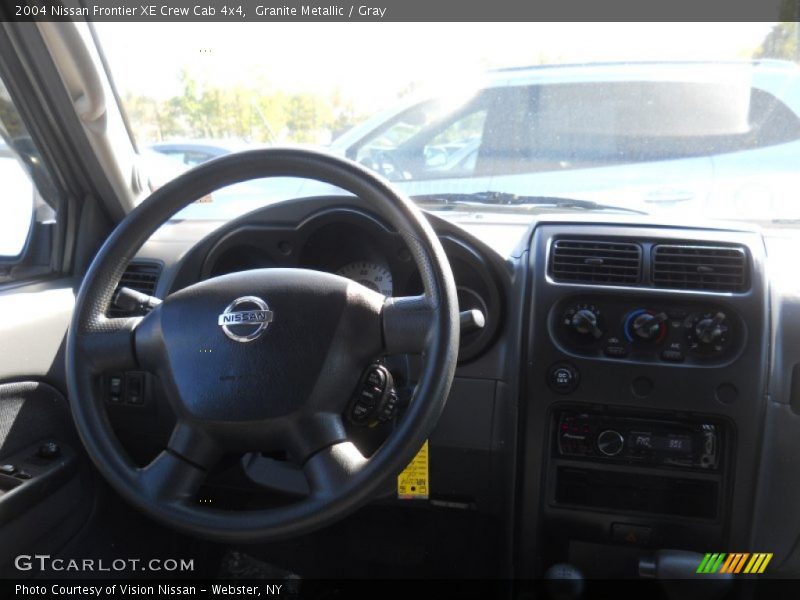 Granite Metallic / Gray 2004 Nissan Frontier XE Crew Cab 4x4