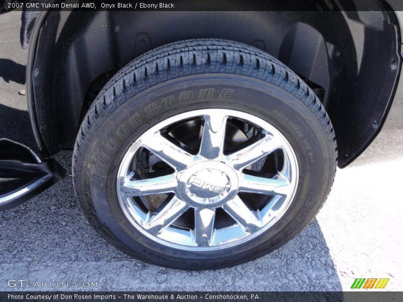 Onyx Black / Ebony Black 2007 GMC Yukon Denali AWD