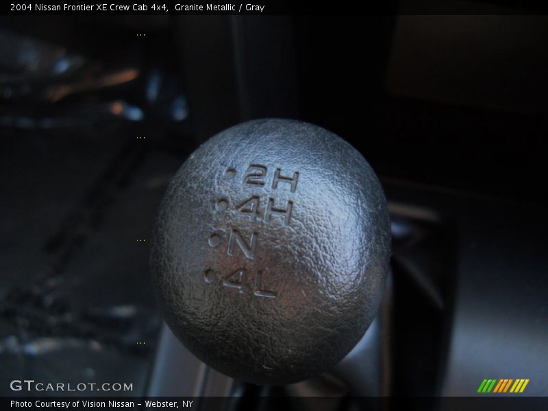 Granite Metallic / Gray 2004 Nissan Frontier XE Crew Cab 4x4