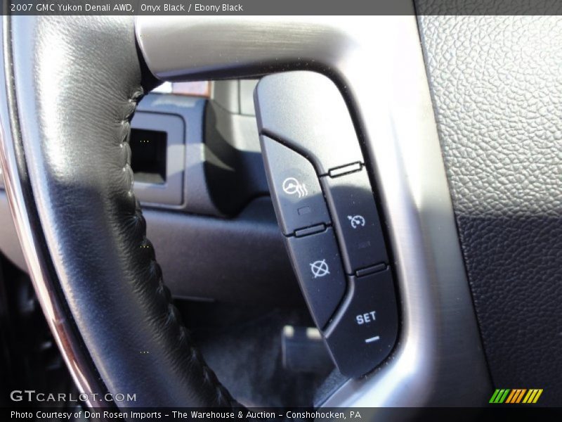 Onyx Black / Ebony Black 2007 GMC Yukon Denali AWD