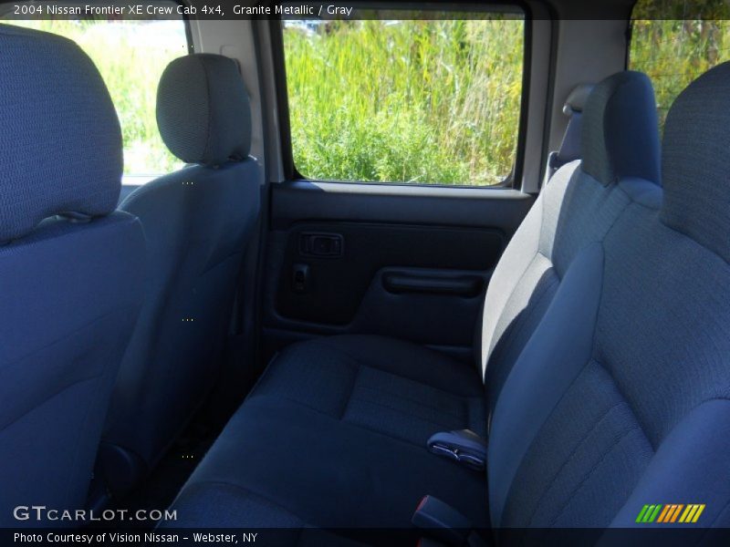 Granite Metallic / Gray 2004 Nissan Frontier XE Crew Cab 4x4