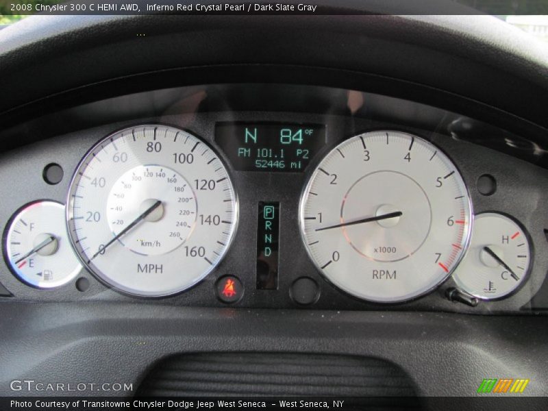  2008 300 C HEMI AWD C HEMI AWD Gauges