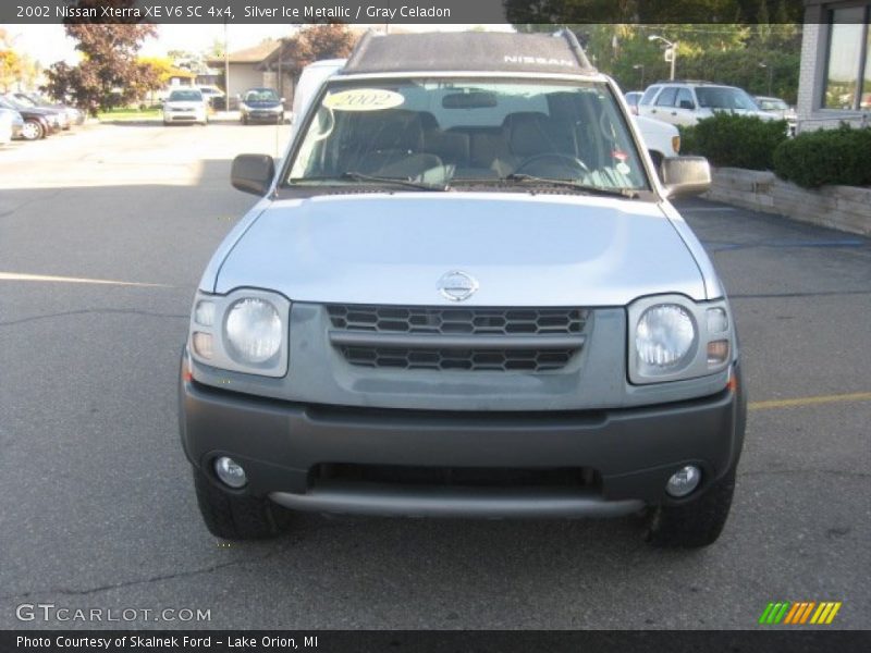 Silver Ice Metallic / Gray Celadon 2002 Nissan Xterra XE V6 SC 4x4