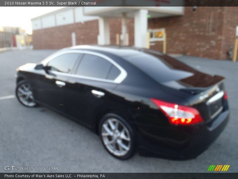 Super Black / Charcoal 2010 Nissan Maxima 3.5 SV
