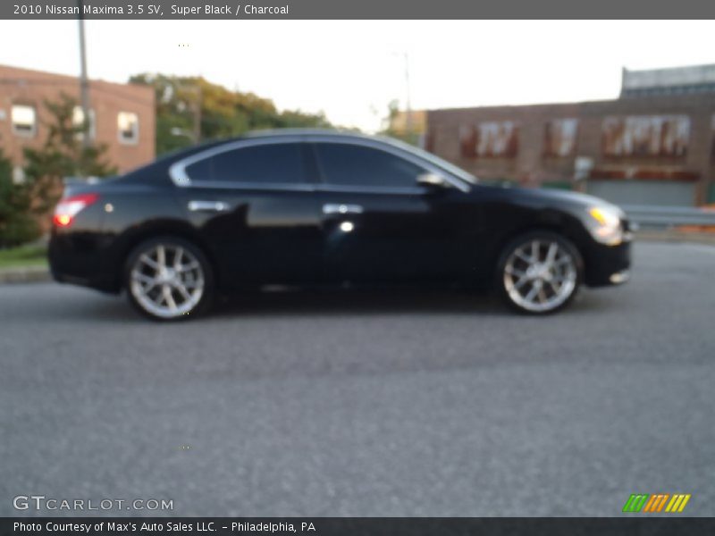 Super Black / Charcoal 2010 Nissan Maxima 3.5 SV