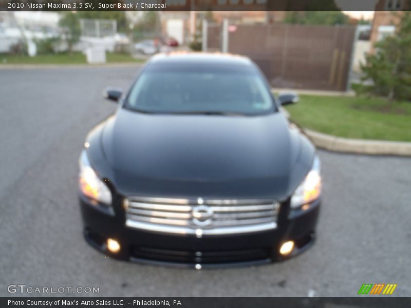 Super Black / Charcoal 2010 Nissan Maxima 3.5 SV