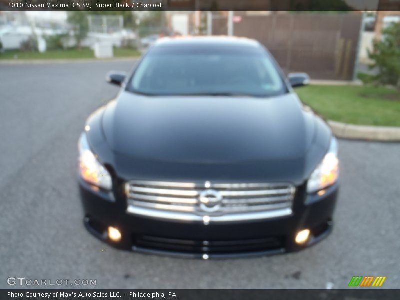 Super Black / Charcoal 2010 Nissan Maxima 3.5 SV