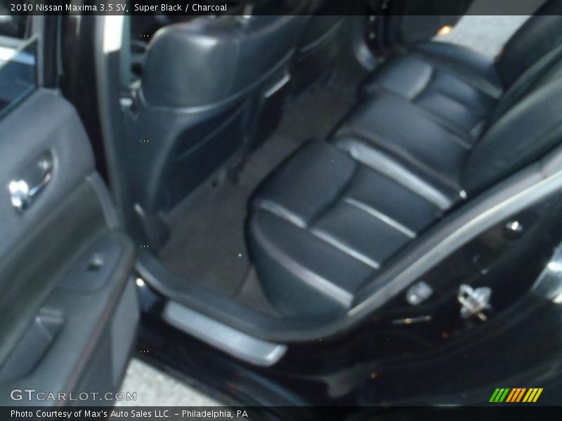 Super Black / Charcoal 2010 Nissan Maxima 3.5 SV