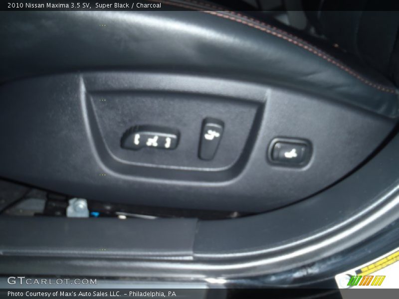 Super Black / Charcoal 2010 Nissan Maxima 3.5 SV