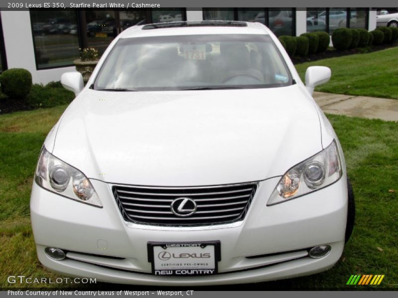 Starfire Pearl White / Cashmere 2009 Lexus ES 350