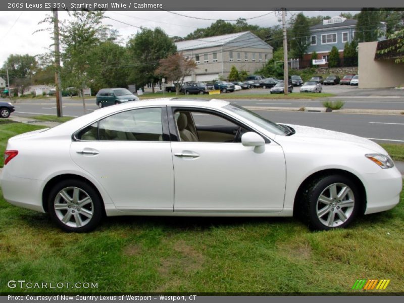 Starfire Pearl White / Cashmere 2009 Lexus ES 350
