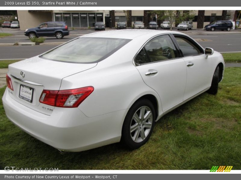 Starfire Pearl White / Cashmere 2009 Lexus ES 350