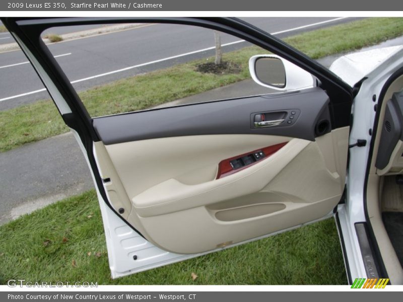 Starfire Pearl White / Cashmere 2009 Lexus ES 350
