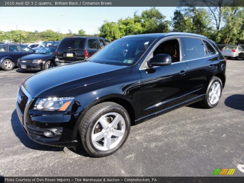 Brilliant Black / Cinnamon Brown 2010 Audi Q5 3.2 quattro