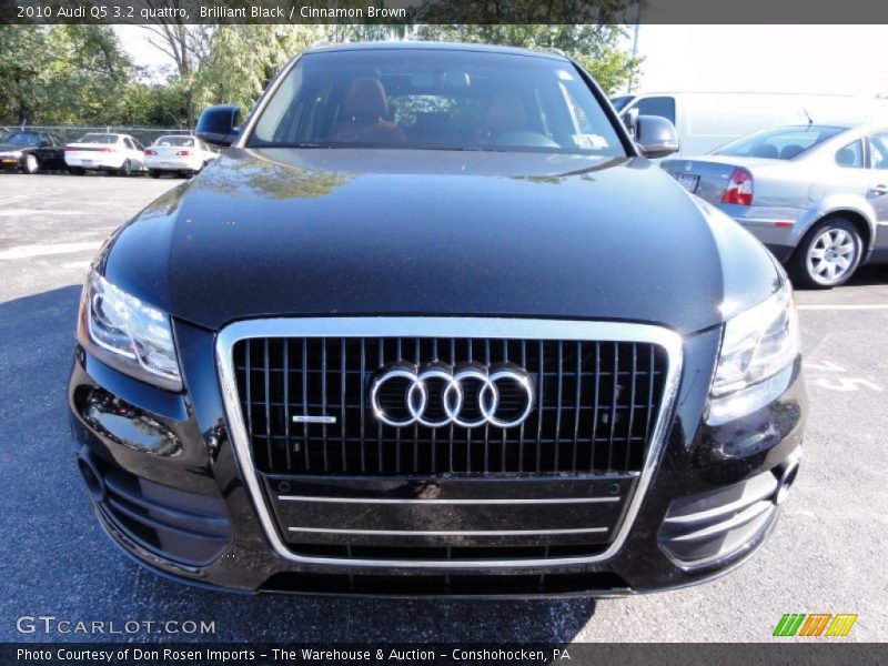 Brilliant Black / Cinnamon Brown 2010 Audi Q5 3.2 quattro
