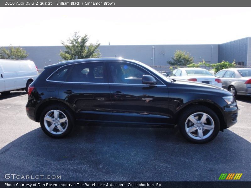 Brilliant Black / Cinnamon Brown 2010 Audi Q5 3.2 quattro