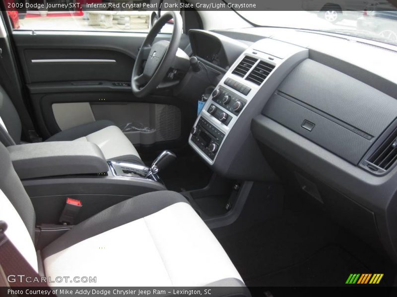 Inferno Red Crystal Pearl / Dark Slate Gray/Light Graystone 2009 Dodge Journey SXT