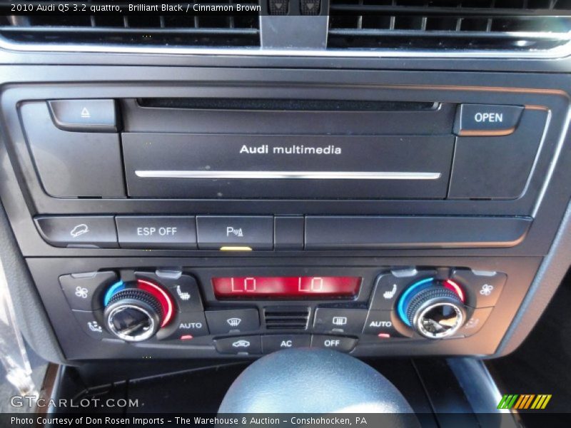 Brilliant Black / Cinnamon Brown 2010 Audi Q5 3.2 quattro