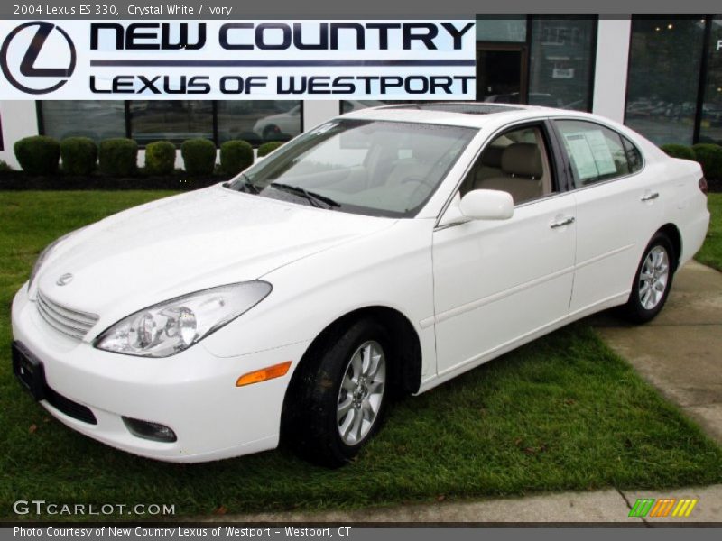 Crystal White / Ivory 2004 Lexus ES 330