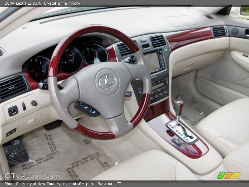 Crystal White / Ivory 2004 Lexus ES 330