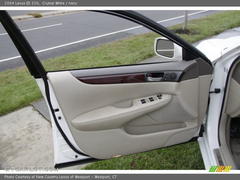 Crystal White / Ivory 2004 Lexus ES 330