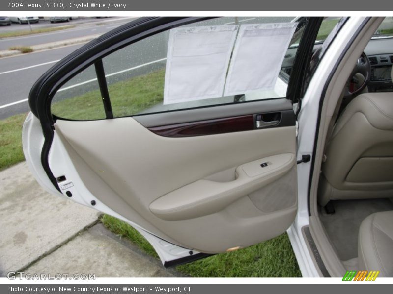 Crystal White / Ivory 2004 Lexus ES 330