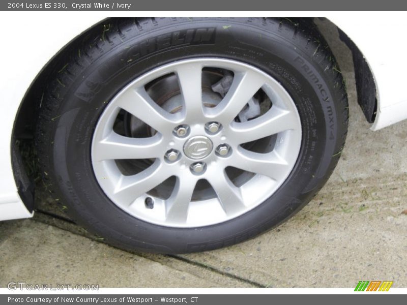 Crystal White / Ivory 2004 Lexus ES 330