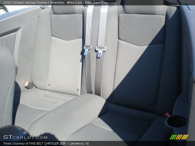 White Gold / Dark Slate Gray 2010 Chrysler Sebring Touring Convertible