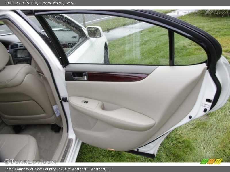 Crystal White / Ivory 2004 Lexus ES 330