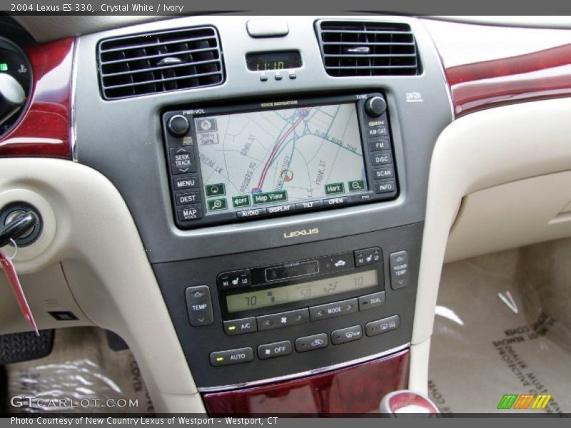 Crystal White / Ivory 2004 Lexus ES 330