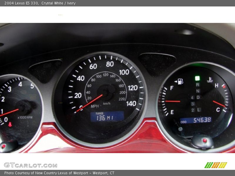 Crystal White / Ivory 2004 Lexus ES 330