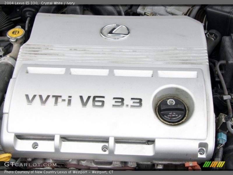 Crystal White / Ivory 2004 Lexus ES 330