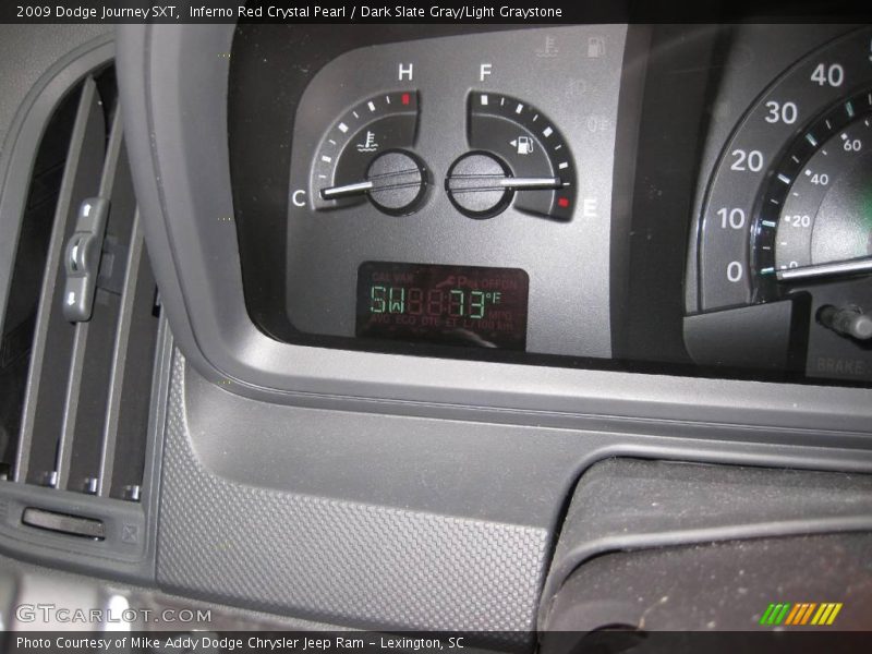 Inferno Red Crystal Pearl / Dark Slate Gray/Light Graystone 2009 Dodge Journey SXT